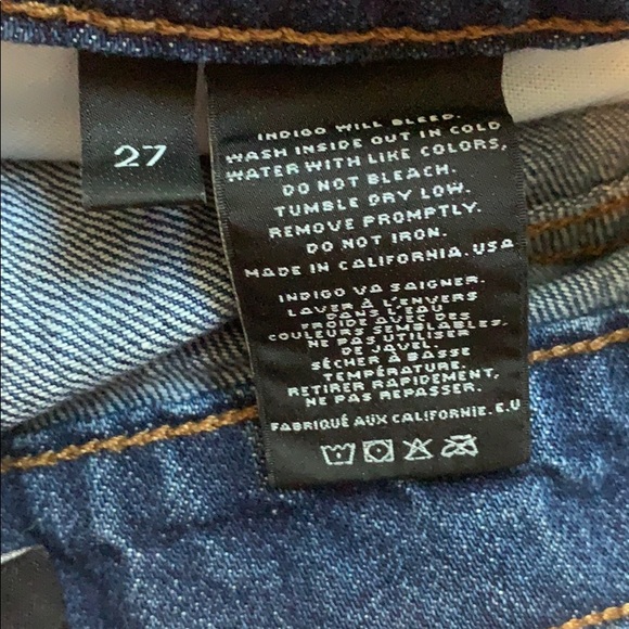 J Brand cut off short in Clear View - Picture 8 of 8